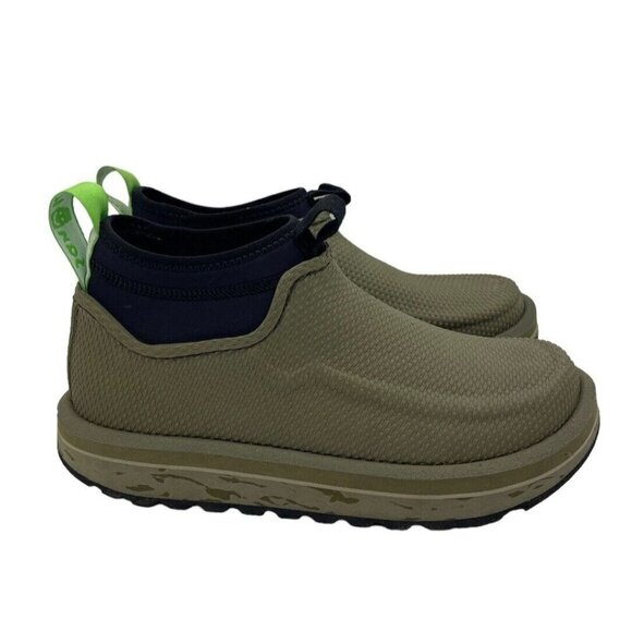 Sanuk Chiba Journey LX Yulex Pure Logo Camo Green Slip On Stretch Ankle Boots 6 - Picture 1 of 9